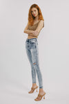 Hazel High Rise Super Skinny Jeans - Official Kancan USA