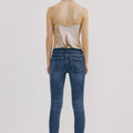 Thea Mid Rise Super Skinny Jeans - Official Kancan USA