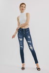 Lacey High Rise Super Skinny Jeans - Official Kancan USA