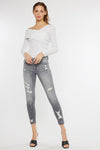 Brody Mid Rise Ankle Skinny Jeans - Official Kancan USA