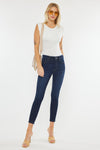 Teegan High Rise Cropped Skinny Jeans - Official Kancan USA