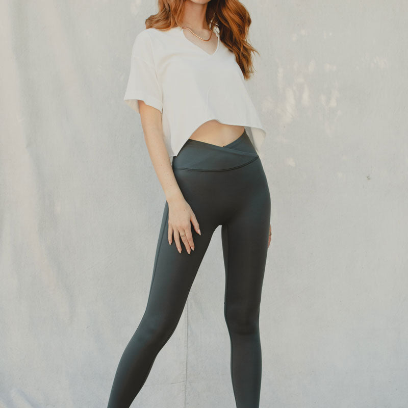 Karina Mid Rise Leggings - Official Kancan USA