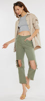 Blakely High Rise Straight Leg Jeans - Official Kancan USA