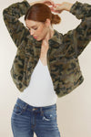 Jax Faux Fur Camo Jacket - Official Kancan USA