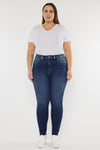 Zoe High Rise Ankle Skinny Jeans (Plus Size) - Official Kancan USA