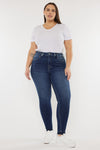 Zoe High Rise Ankle Skinny Jeans (Plus Size) - Official Kancan USA