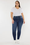 Zoe High Rise Ankle Skinny Jeans (Plus Size) - Official Kancan USA