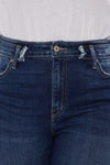 Zoe High Rise Ankle Skinny Jeans (Plus Size) - Official Kancan USA
