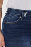 Zoe High Rise Ankle Skinny Jeans (Plus Size) - Official Kancan USA
