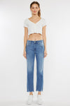 Danielle High Rise Straight Fit Jeans - Official Kancan USA
