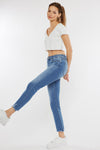 Danielle High Rise Straight Fit Jeans - Official Kancan USA