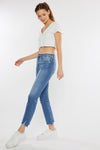 Danielle High Rise Straight Fit Jeans - Official Kancan USA