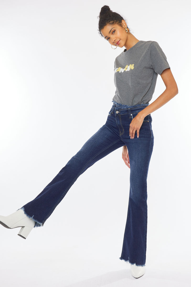 Carter High Rise Flare Jeans