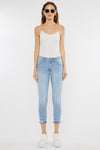 Thomasin High Rise Cropped Skinny Jeans - Official Kancan USA