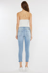 Thomasin High Rise Cropped Skinny Jeans - Official Kancan USA