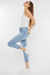 Thomasin High Rise Cropped Skinny Jeans - Official Kancan USA