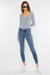 Maribelle Mid Rise Ankle Skinny Jeans - Official Kancan USA