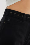 Abby High Rise Belted Shorts - Official Kancan USA