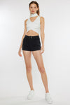 Abby High Rise Belted Shorts - Official Kancan USA