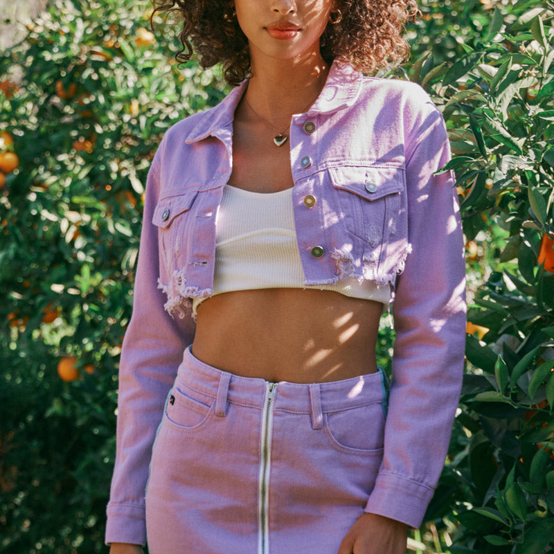 Paradise Color Block Mini Skirt - Official Kancan USA