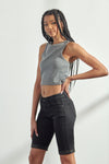 Annette Mid Rise Bermuda Shorts - Official Kancan USA