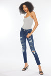 Tobie Mid Rise Super Skinny Jeans - Official Kancan USA