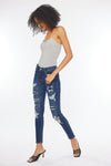 Tobie Mid Rise Super Skinny Jeans - Official Kancan USA