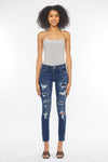 Tobie Mid Rise Super Skinny Jeans - Official Kancan USA