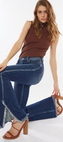 Dewey High Rise Bootcut Jeans - Official Kancan USA