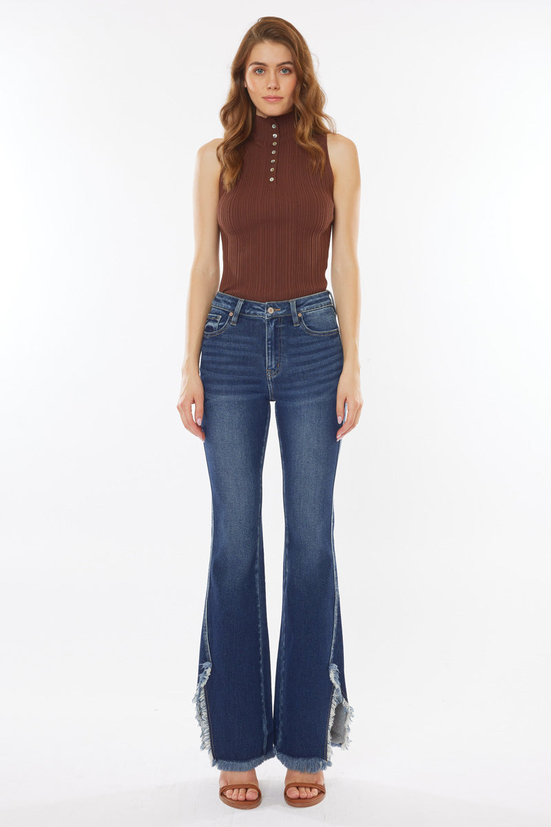 Dewey High Rise Bootcut Jeans - Official Kancan USA