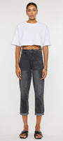 Kastel Ultra High Rise Paperbag Mom Jeans - Official Kancan USA