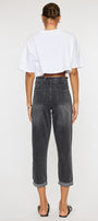 Kastel Ultra High Rise Paperbag Mom Jeans - Official Kancan USA
