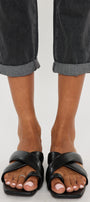 Kastel Ultra High Rise Paperbag Mom Jeans - Official Kancan USA