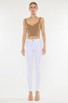 Alabaster High Rise Super Skinny Jeans - Official Kancan USA