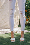 Topanga High Rise Ankle Skinny Overalls - Official Kancan USA