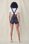 Micah High Rise Overall Shorts - Official Kancan USA