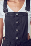 Micah High Rise Overall Shorts - Official Kancan USA