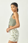 Paisley Ultra High Rise Shorts - Official Kancan USA