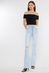 Harlowe Mid Rise Flare Jeans - Official Kancan USA