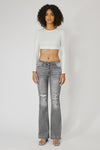 Harlowe Mid Rise Flare Jeans - Official Kancan USA