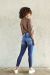 Peyton Mid Rise Moto Ankle Skinny - Official Kancan USA