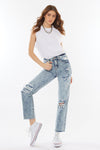 Chesney High Rise Straight Leg Jeans - Official Kancan USA