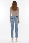 Lindsey Mid Rise Slim Boyfriend Jeans - Official Kancan USA