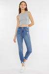 Ariana High Rise Ankle Skinny Jeans - Official Kancan USA
