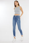 Ariana High Rise Ankle Skinny Jeans - Official Kancan USA