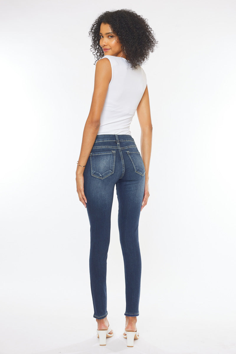 Francesca Mid Super Jeans – Kancan USA