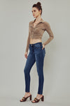 Alani Mid Rise Super Skinny Jeans - Official Kancan USA