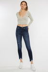 Aiya High Rise Ankle Skinny Jeans - Official Kancan USA