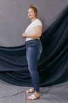 Griffin Ultra High Rise Ankle Skinny Jeans - Plus - Official Kancan USA