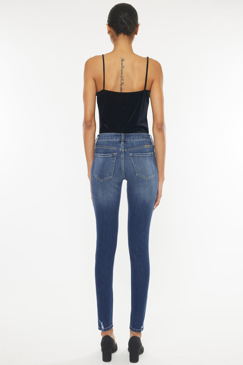 Twyla Mid Rise Super Skinny Jeans - Official Kancan USA